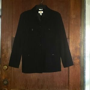 Talbots Stretch Button Down Jacket - Size 8